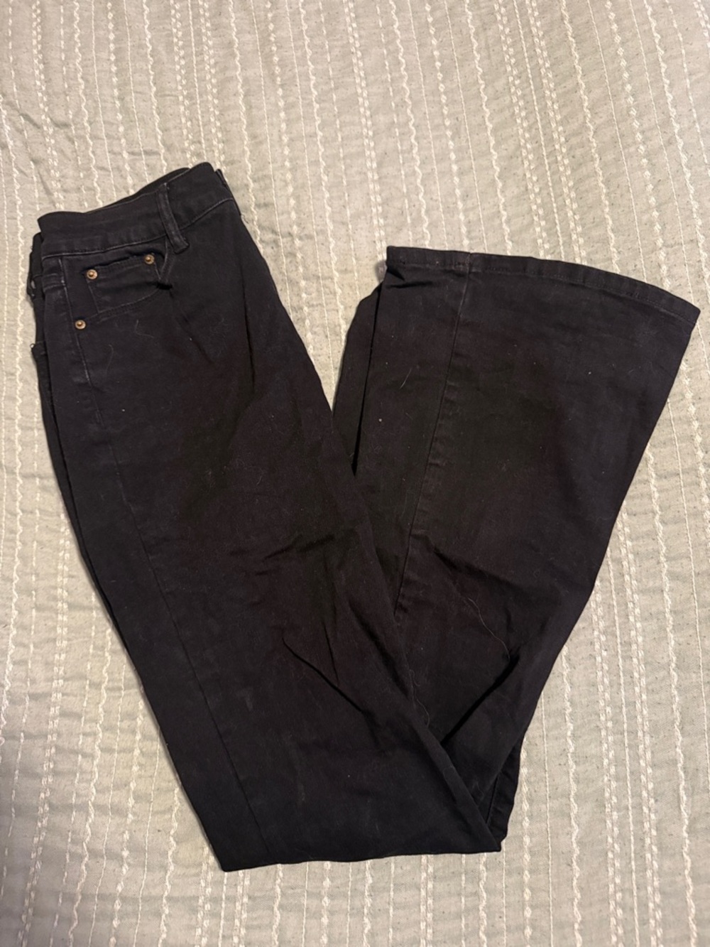 Amazon Women's Boot Cut Jeans - Black